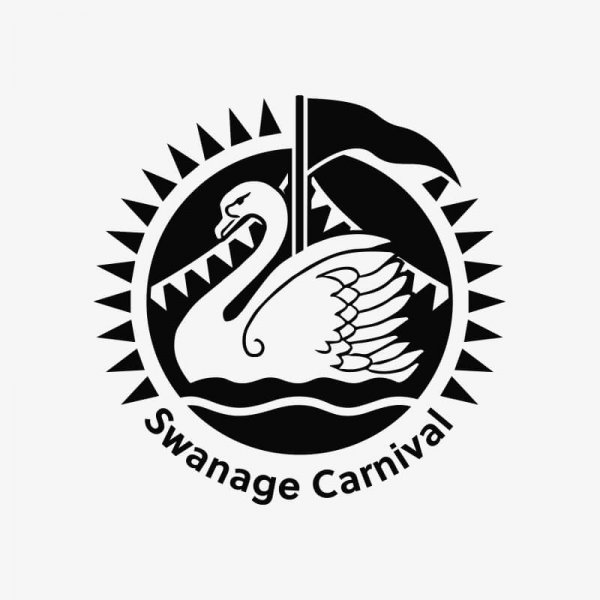 Swanage Carnival Logo - Mono